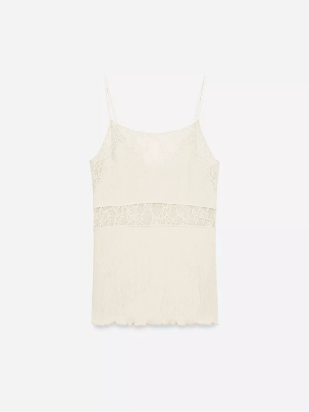 NWT ZARA SEAMLESS LACE TOP - Picture 4 of 6
